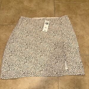 NEW WITH TAGS Abercrombie & Fitch Leopard Skirt
